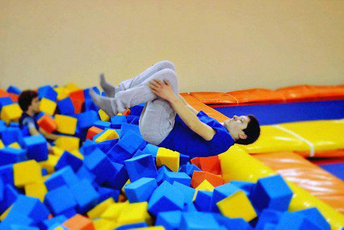 trampoline park in Kirov