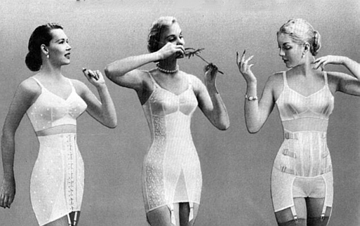 Женское белье в 50 годах