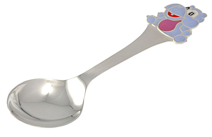 Silver spoon for baby