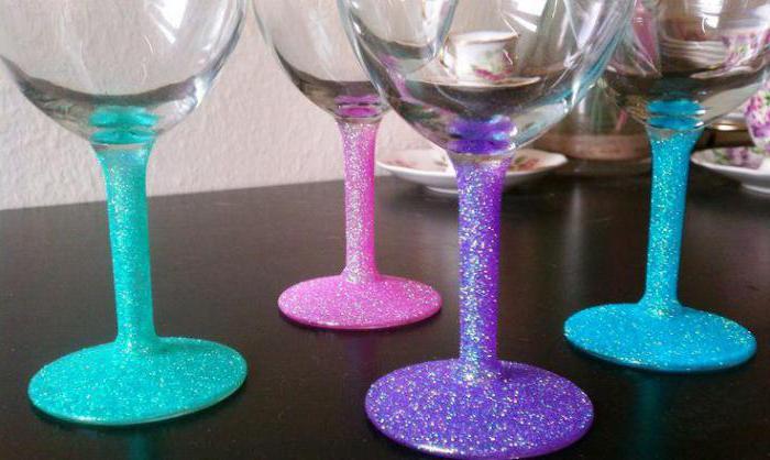 decoration of glasses