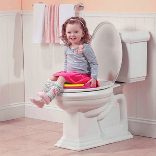 Baby in the toilet