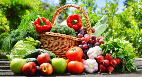 Полезные овощи и фрукты