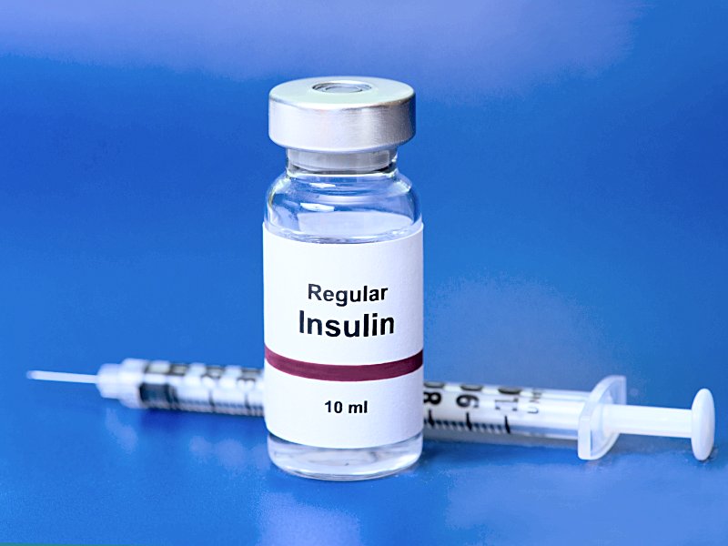 Ампула с инсулином