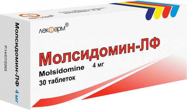 Таблетки Молсидомина