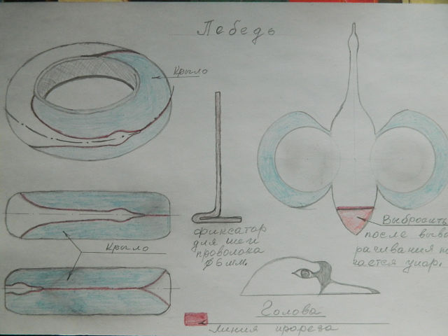 Как сделать резинового лебедя: пошаговая инструкция