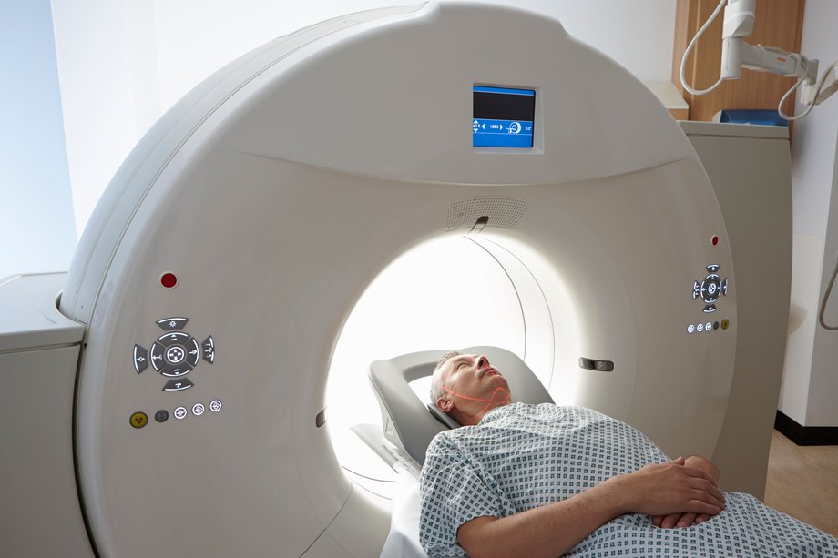 CT chest preparation for the study