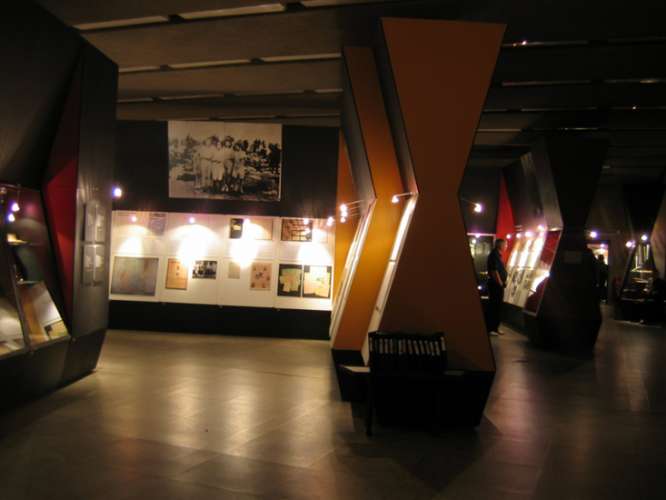 exposition of the museum of occupation of latvia