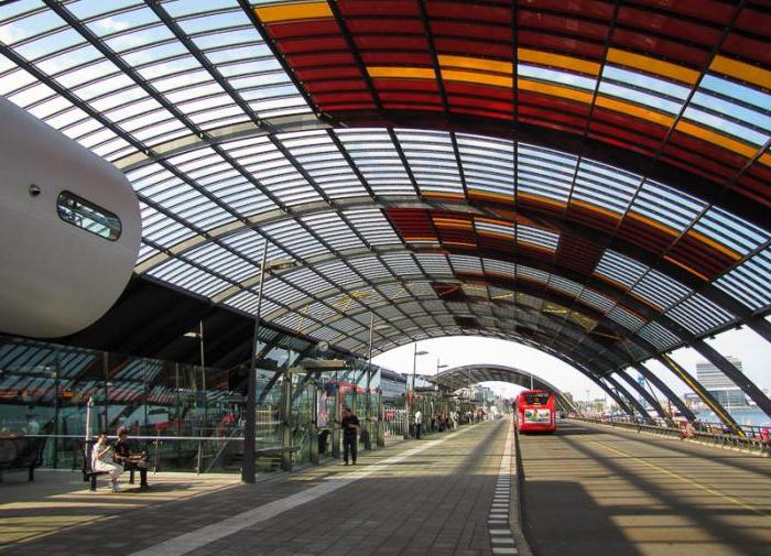 центральный железнодорожный вокзал амстердама 