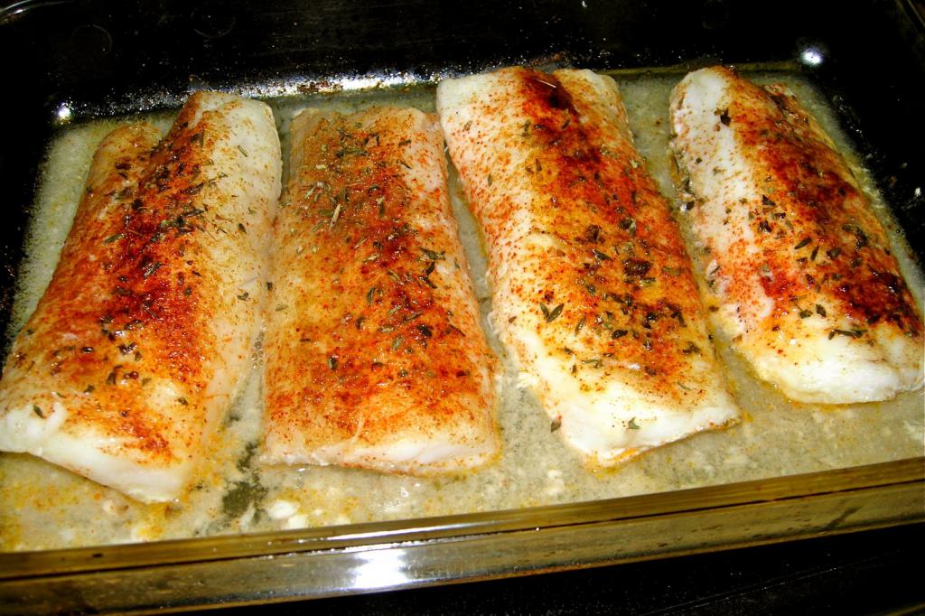 Запеченная рыба с картошкой в духовке рецепт