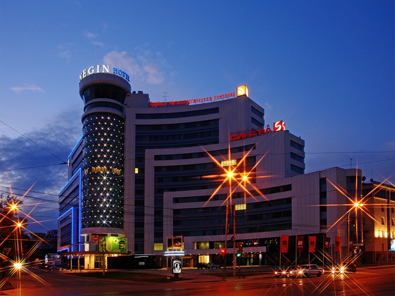 Отели в центре Екатеринбурга на карте города