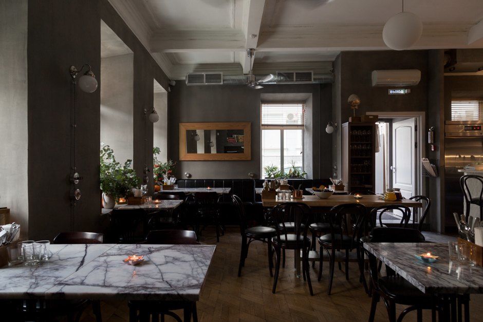 Cafe at the Lubyanka Moscow