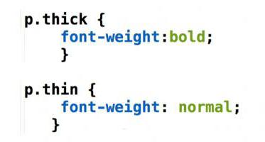 css font weight bold