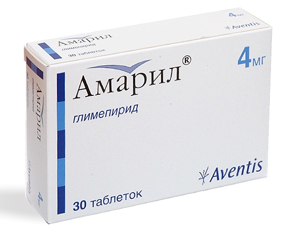 амарил 4 мг инструкция