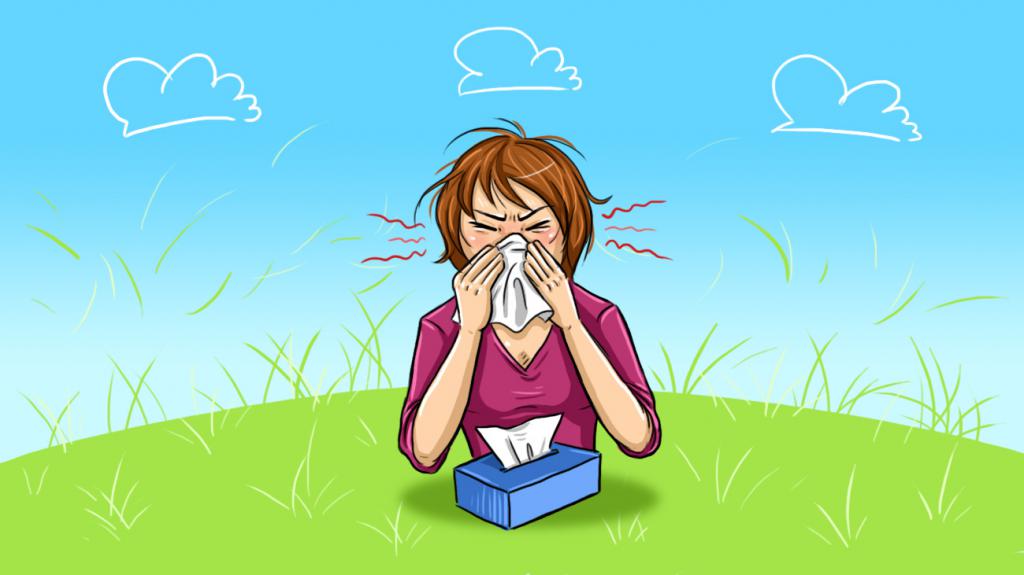пятна аллергии на лице чем лечить