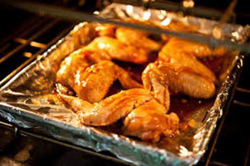 калорийность куриных крылышек в духовке без масла