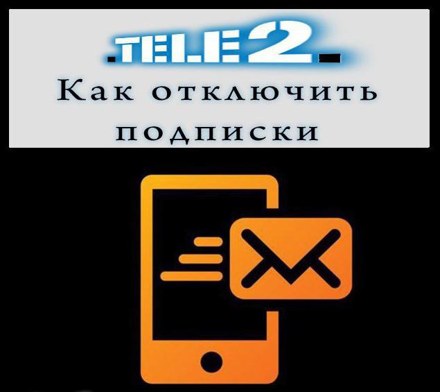 Как отключить контент на Теле2