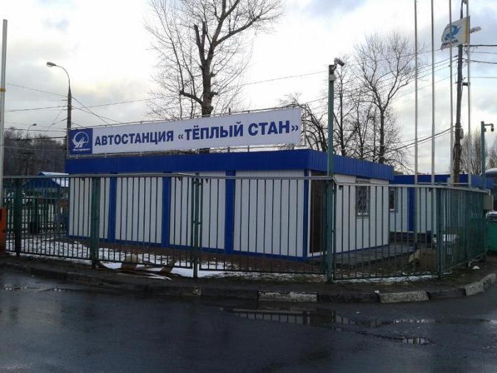 Moscow bus stations