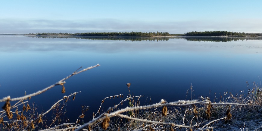 озеро инари финляндия