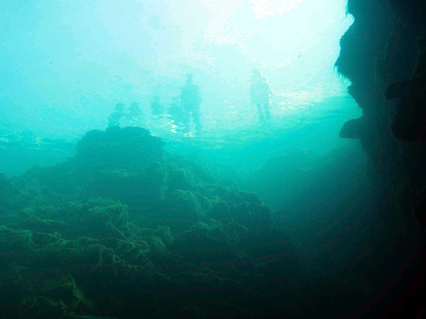 diving on lake sarva