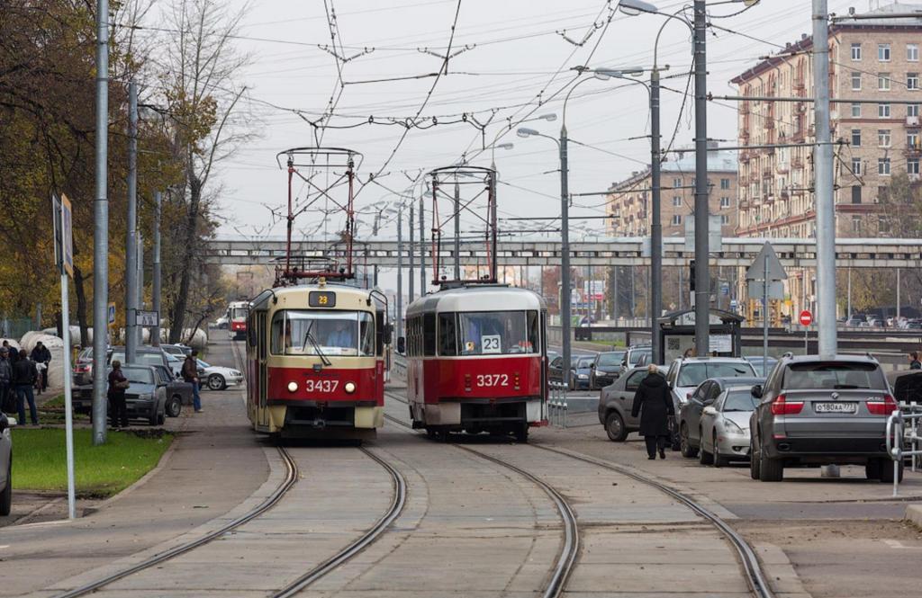 трамваи москвы