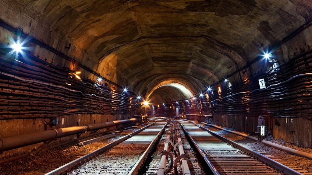 double track tunnel