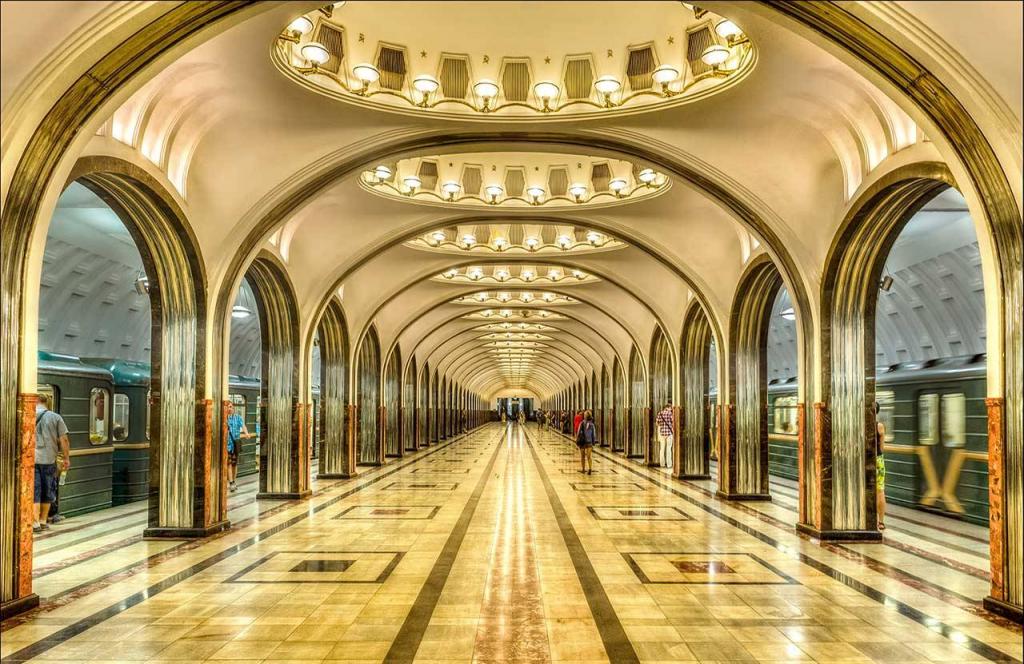 Moscow metro station