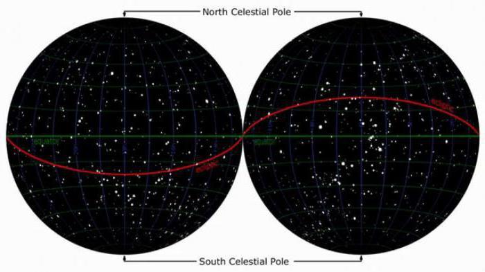 at which points the celestial meridian intersects