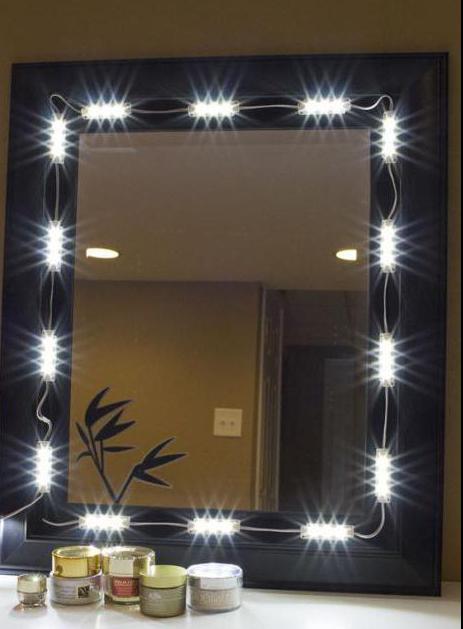 зеркало в ванную со светодиодной подсветкой