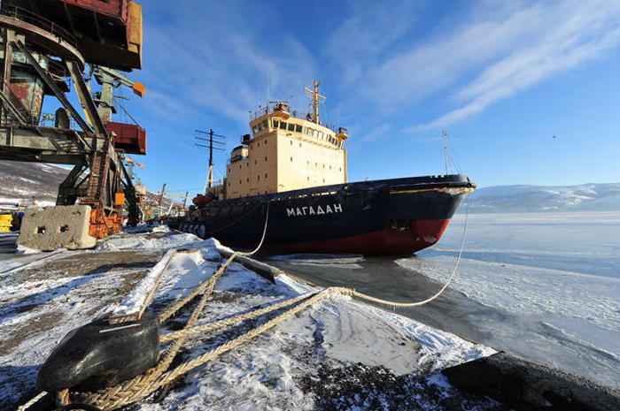 Magadan port