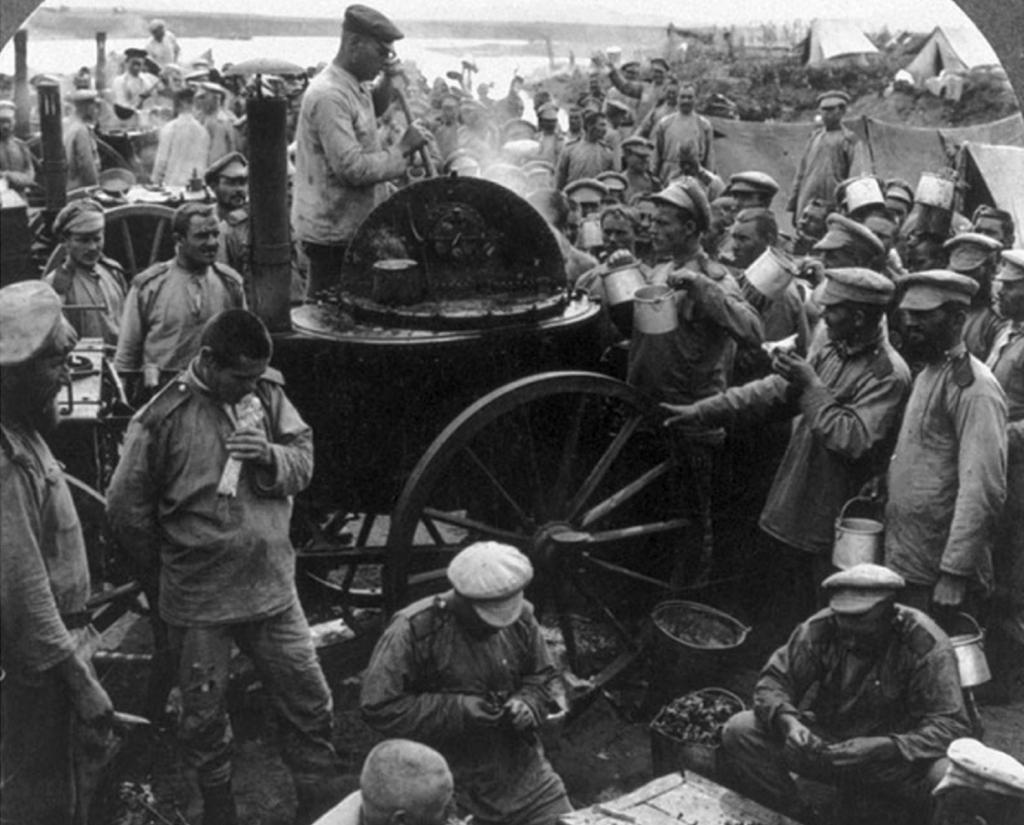 Полевая кухня первой мировой войны