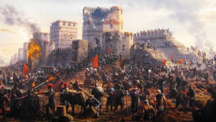 причины падения Византии 