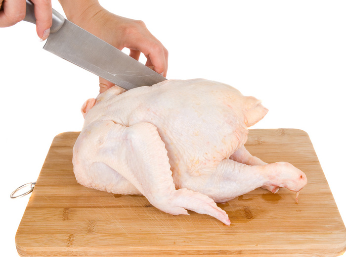 chicken cutting