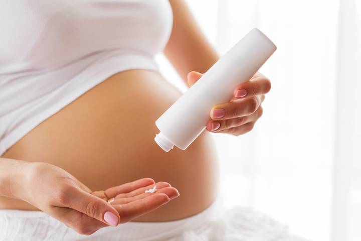 Увлажнение кожи в беременность