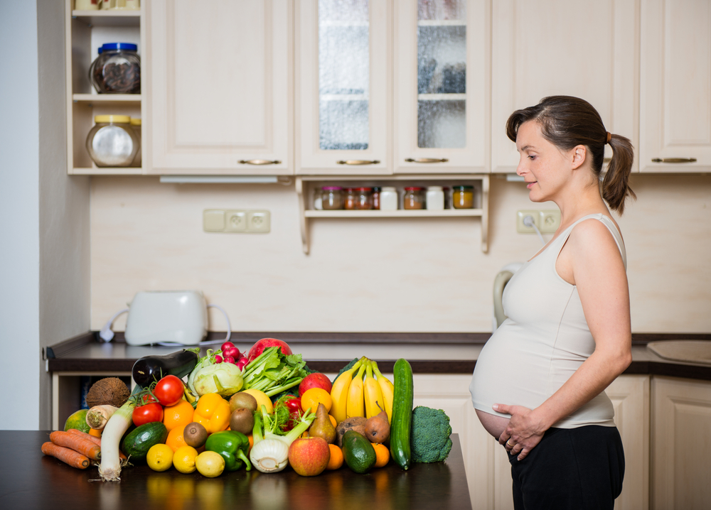 фрукты и овощи при беременности