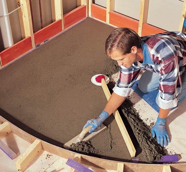 corner bath installation