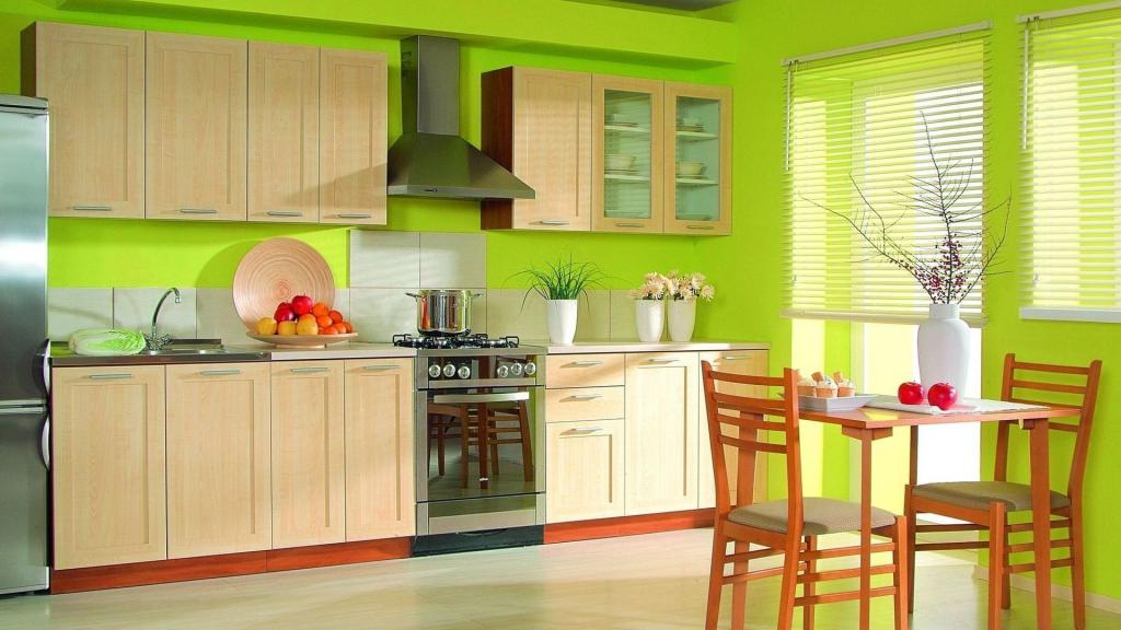 Зеленый цвет в интерьере кухни: интересные идеи, цветовые сочетания и примеры с фото