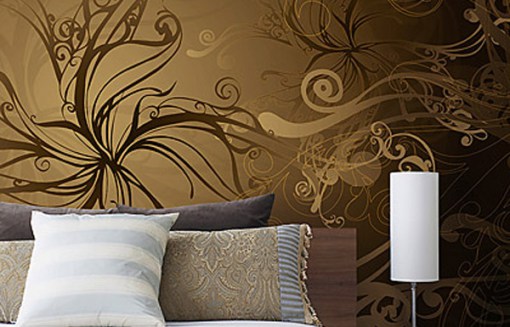 Коричневые обои для стен: варианты оттенков коричневого, гармоничное комбинирование с другим цветом, рекомендации дизайнеров и модные идеи с фото