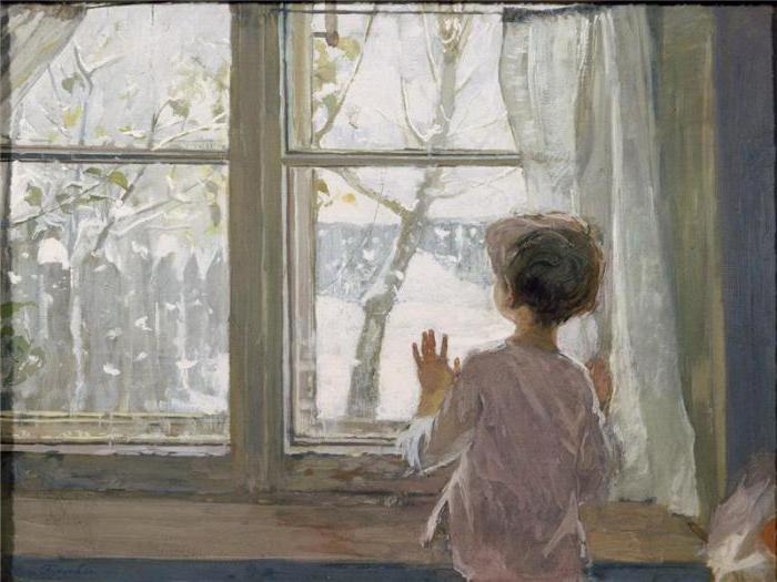 essay on the painting winter came the childhood of tutuns