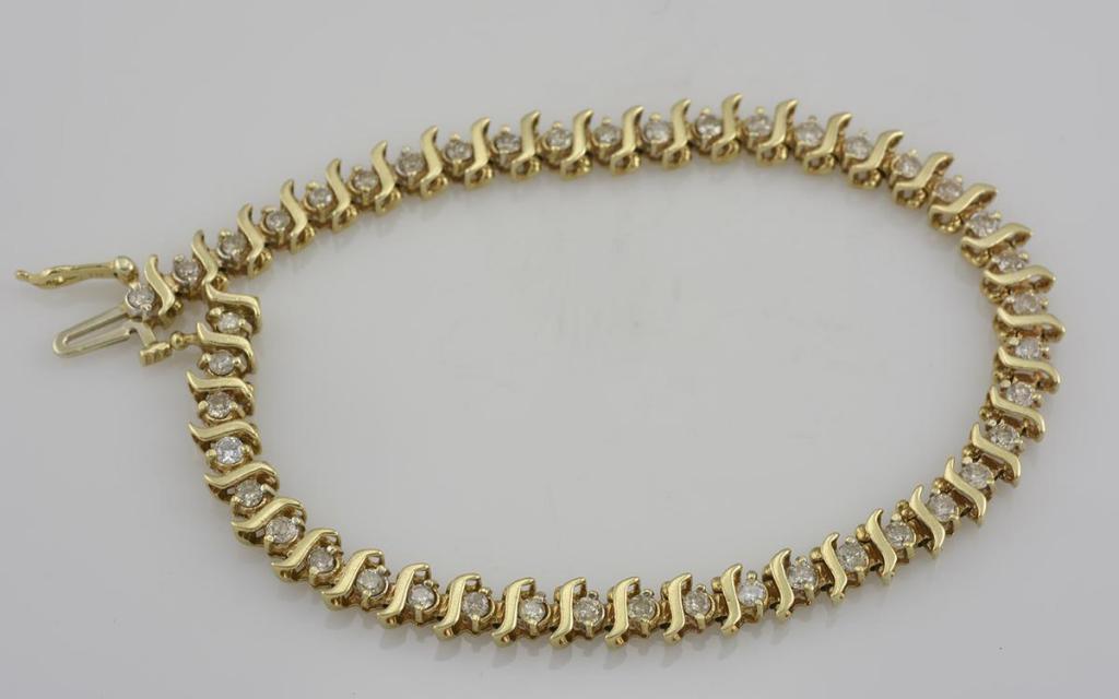 Women's gold bracelet 585