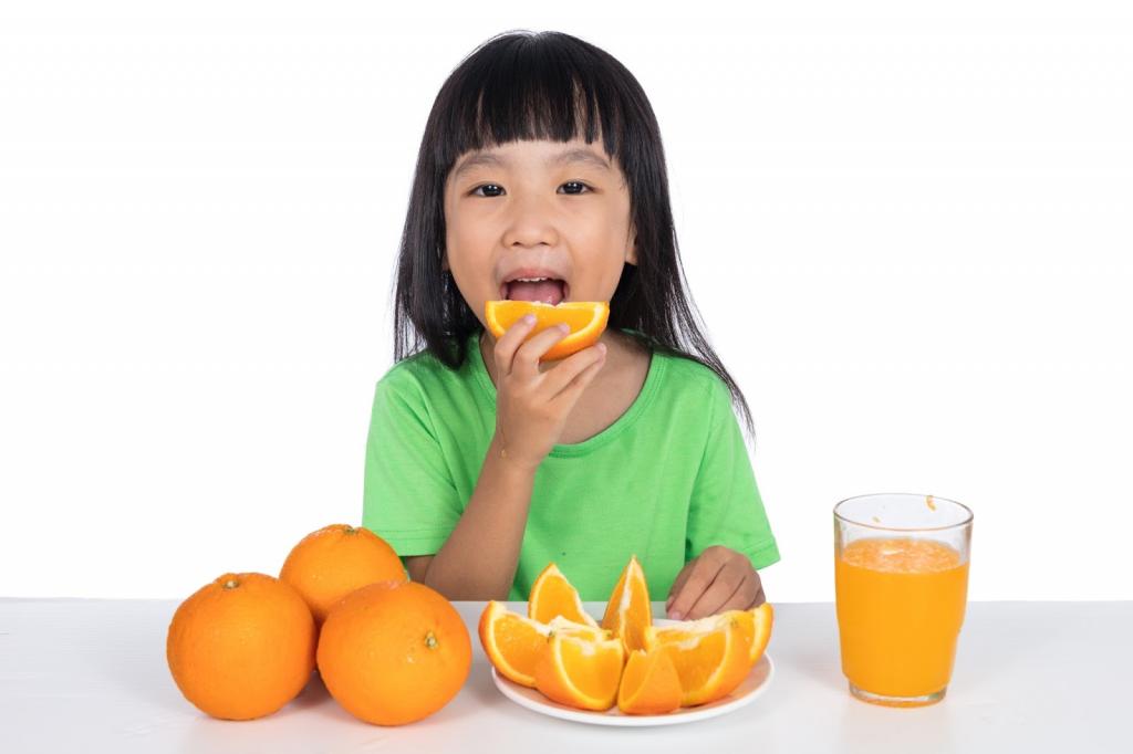from what age can tangerines be given to a child