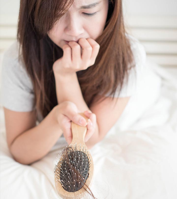 Castor and burdock oil hair mask