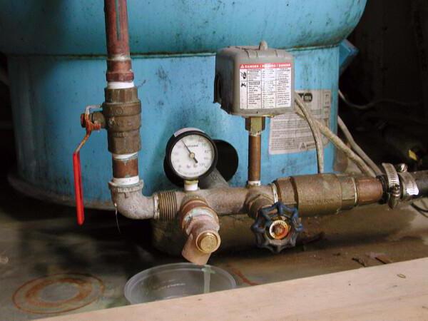 well sewage pressure damper