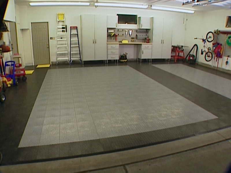 варианты покрытия для бетонного пола в гараже