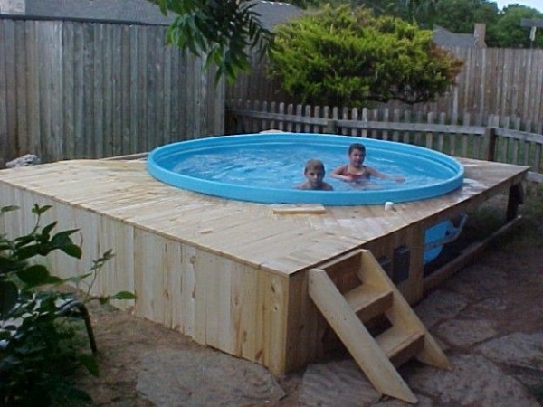 Каркасный бассейн для детей