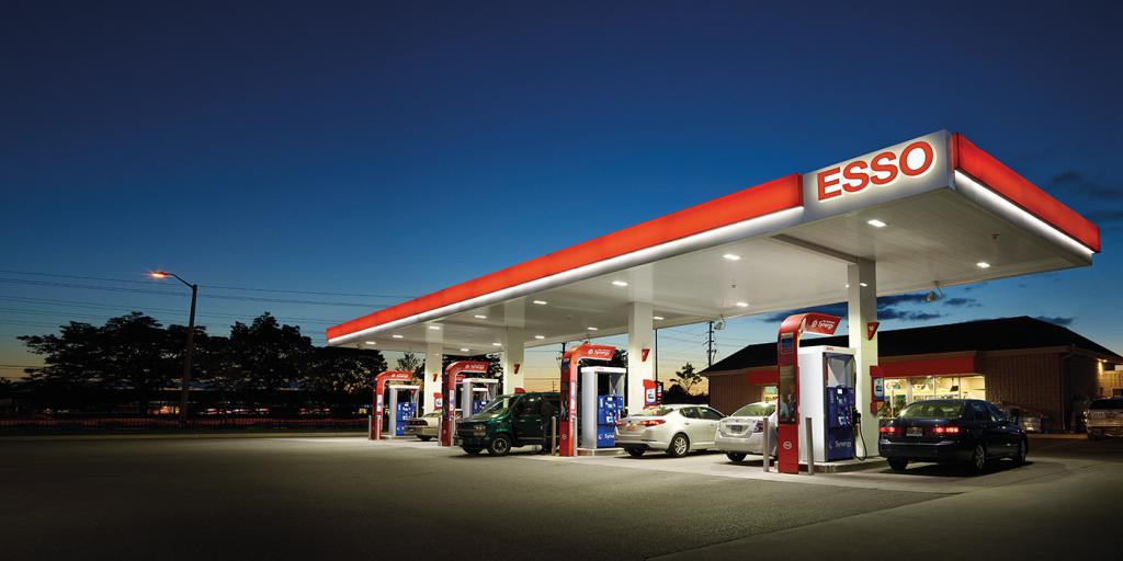 Esso gas station