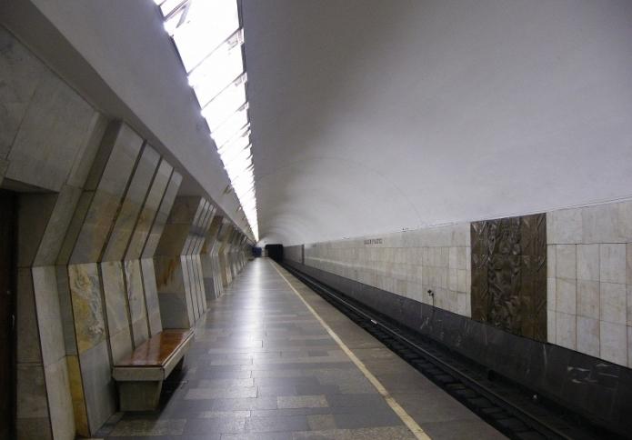 метро «Сухаревская» на карте Москвы