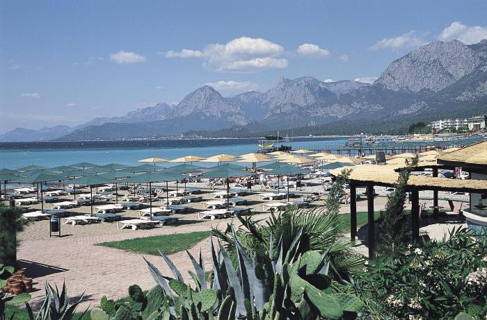 kemer sandy beaches