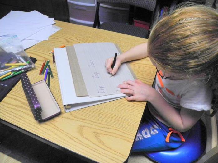 dysgraphia correction in primary school students