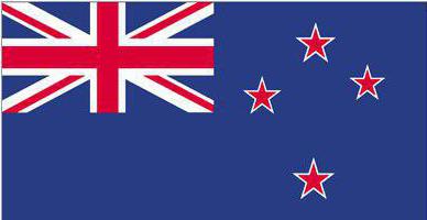 почему на флаге новой зеландии 4 звезды
