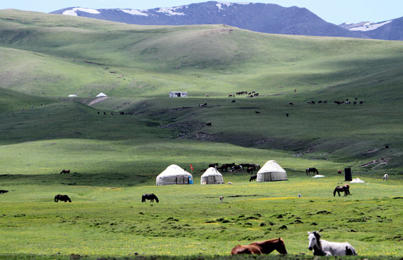 Стойбища в Киргизии
